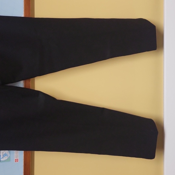 CITADIN MICRO ULTRA LOW RISE SLANT POCKET DRESS BLACK PANT - Picture 11 of 15